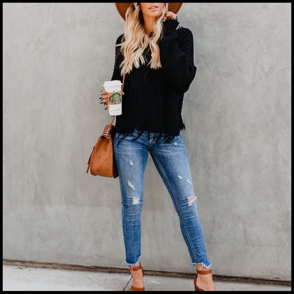 Distressed Sweater - Picture 5 of 5